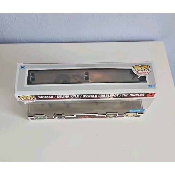 Funko Pop! The Batman 4 Pack Batman, Selina Kyle, Oswald Cobblepot & The Riddler - Picture 7 of 8